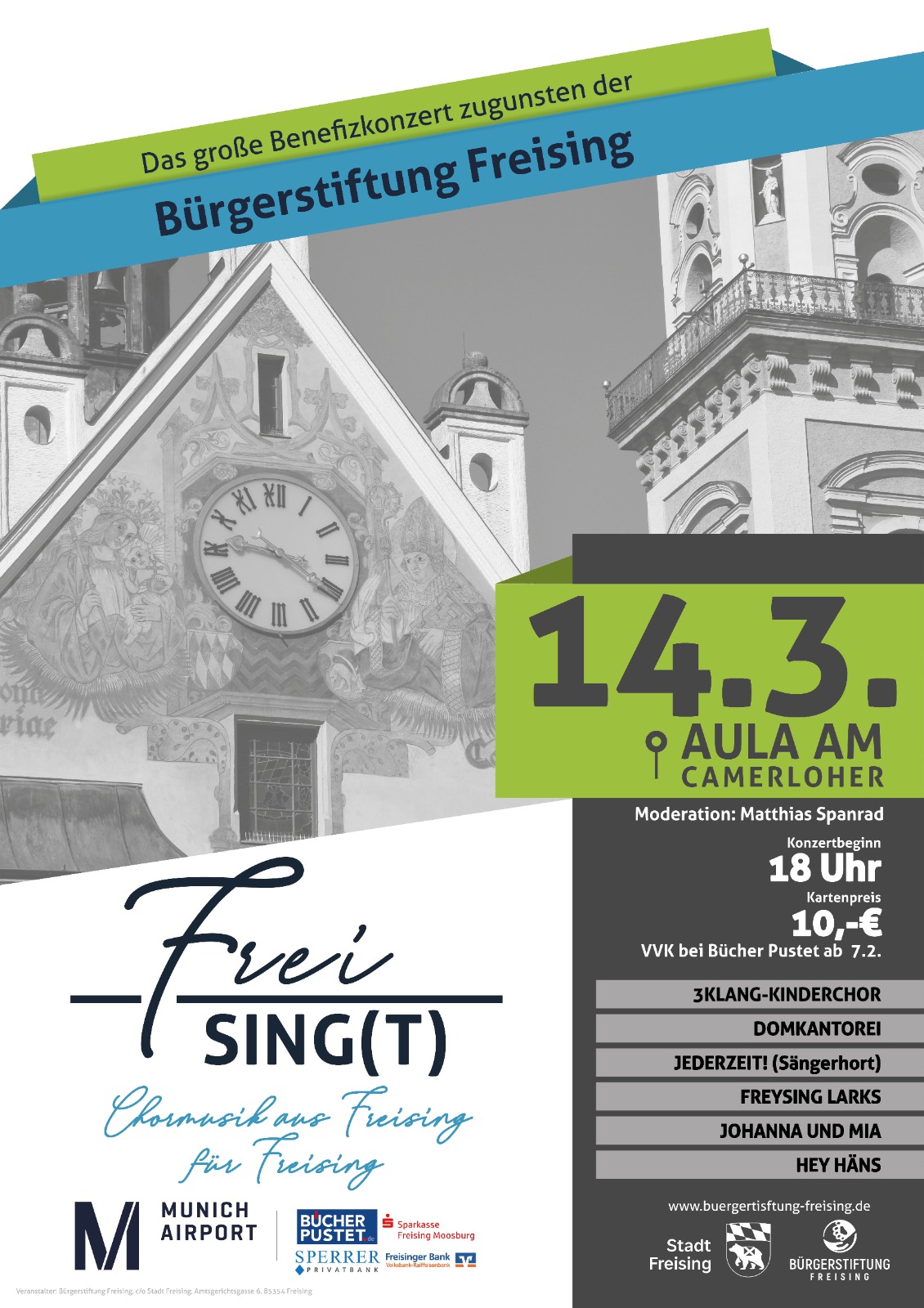 Plakat Benefizchorkonzert Entwurf 1